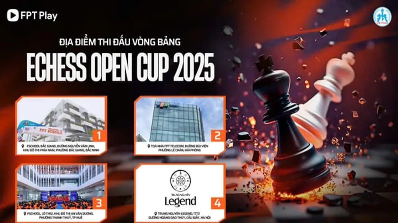 سيشارك أكثر من 1000 لاعب شطرنج في بطولة الشطرنج الإلكترونية EChess Open Cup 2025.
